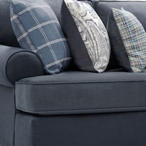 riley blue  pc sectional   