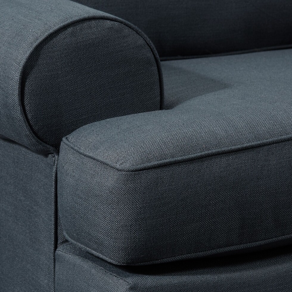 riley blue  pc sectional   
