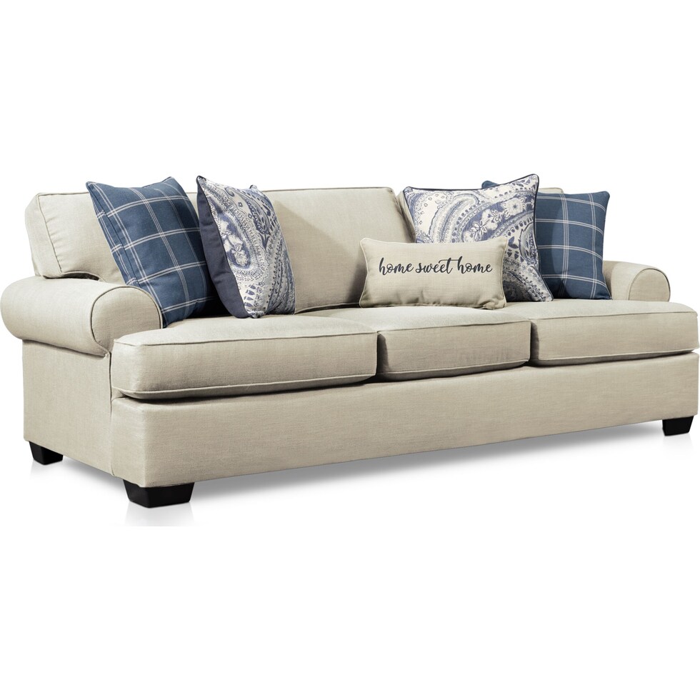 riley light brown  pc living room   