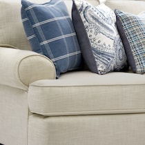riley light brown  pc sectional   