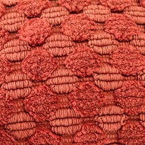 rinna orange accent pillow   