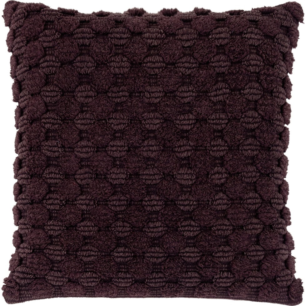 rinna red accent pillow   