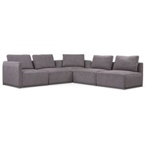 rio gray  pc sectional   