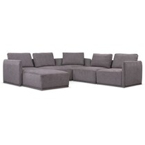 rio gray  pc sectional   