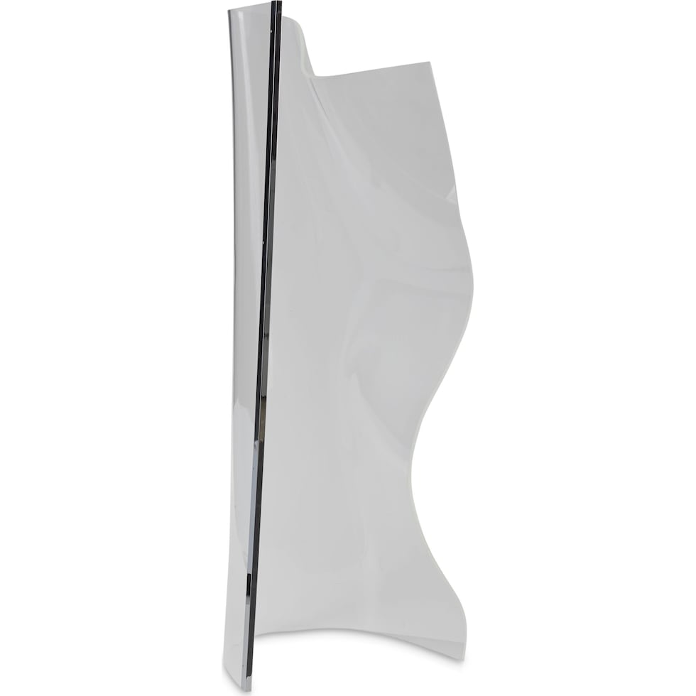 ripley silver floor lamp   