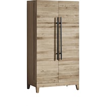 rittman light brown wine cabinet   