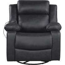 rivera black recliner   