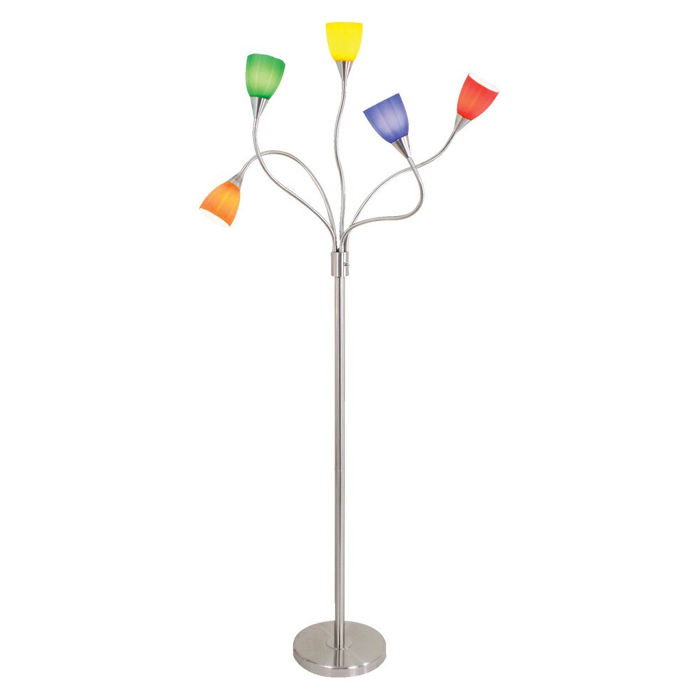 rivera multicolor floor lamp   