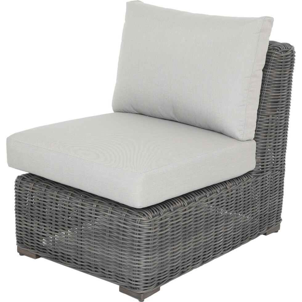 riverside gray outdoor chair   