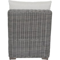 riverside gray outdoor chair   