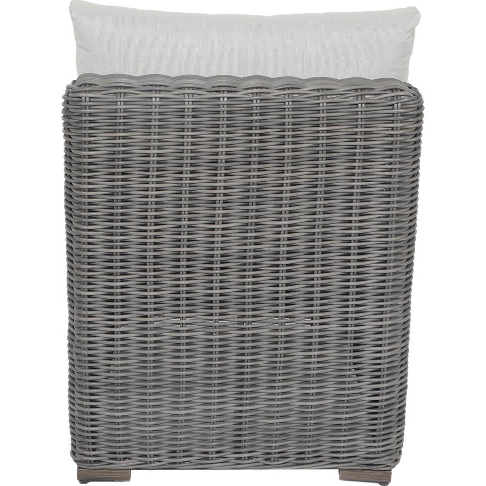 riverside gray outdoor chair   