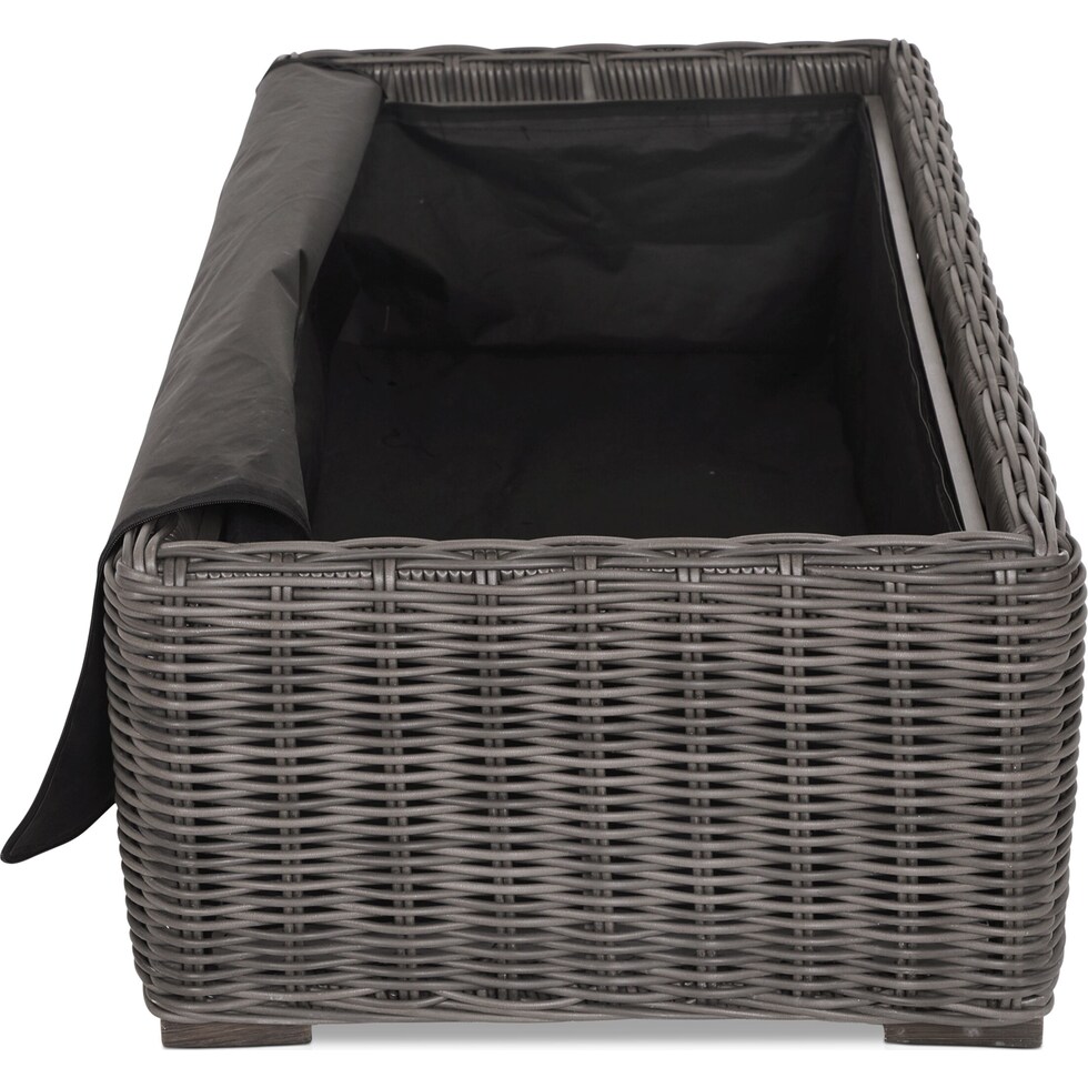 riverside gray outdoor coffee table   