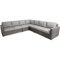 riverside gray outdoor sectional   