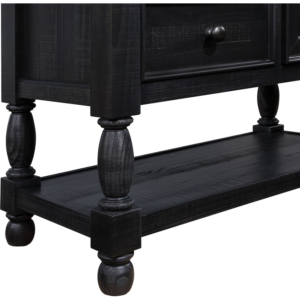 riverview black door chest   