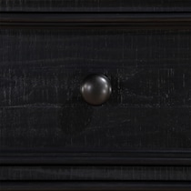 riverview black queen bed   