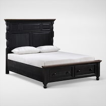 riverview black queen bed web   