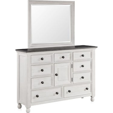 Riverview Dresser and Mirror