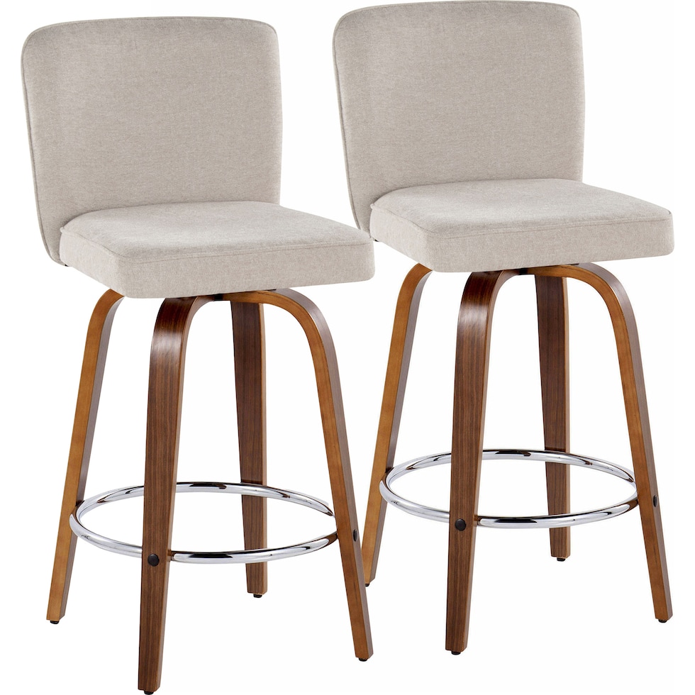 robby beige counter height stool   