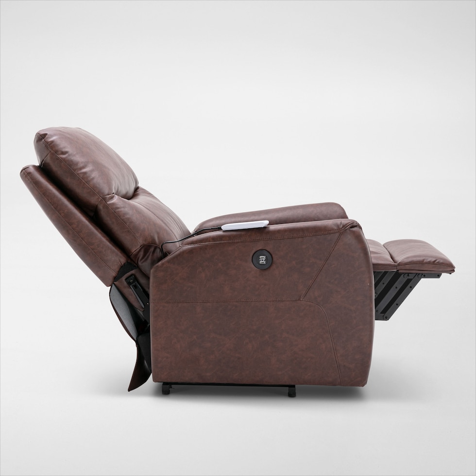 robert dark brown lift chair   