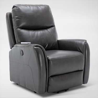 Robert Power Lift Chair - Gray