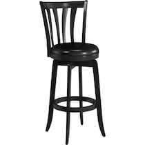 roberta black bar stool   