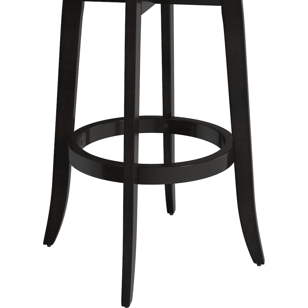 roberta black bar stool   