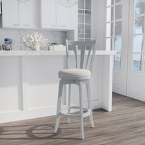 roberta blue bar stool   