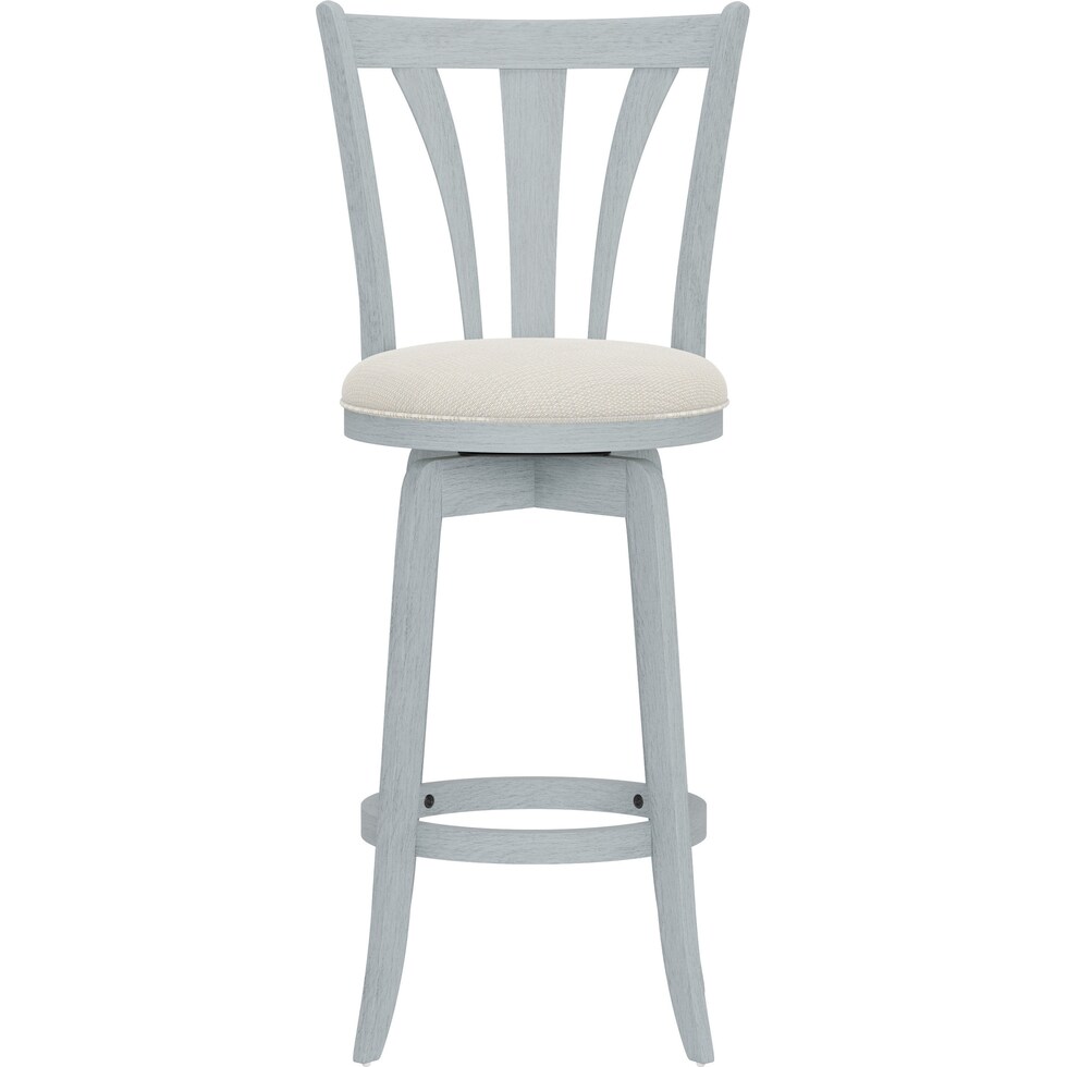 roberta blue bar stool   