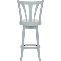 roberta blue bar stool   
