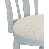 roberta blue bar stool   