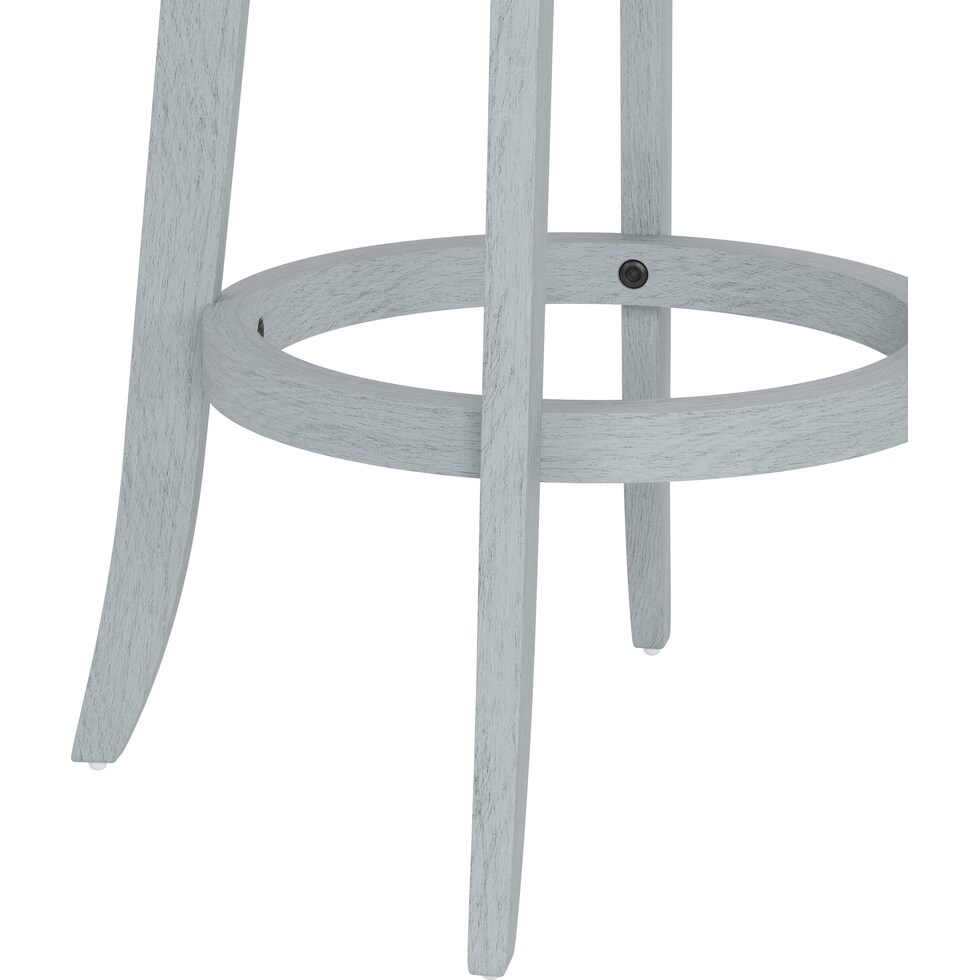 roberta blue bar stool   