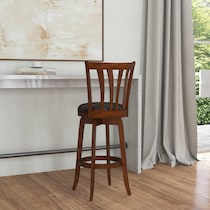 roberta dark brown bar stool   