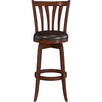 roberta dark brown bar stool   