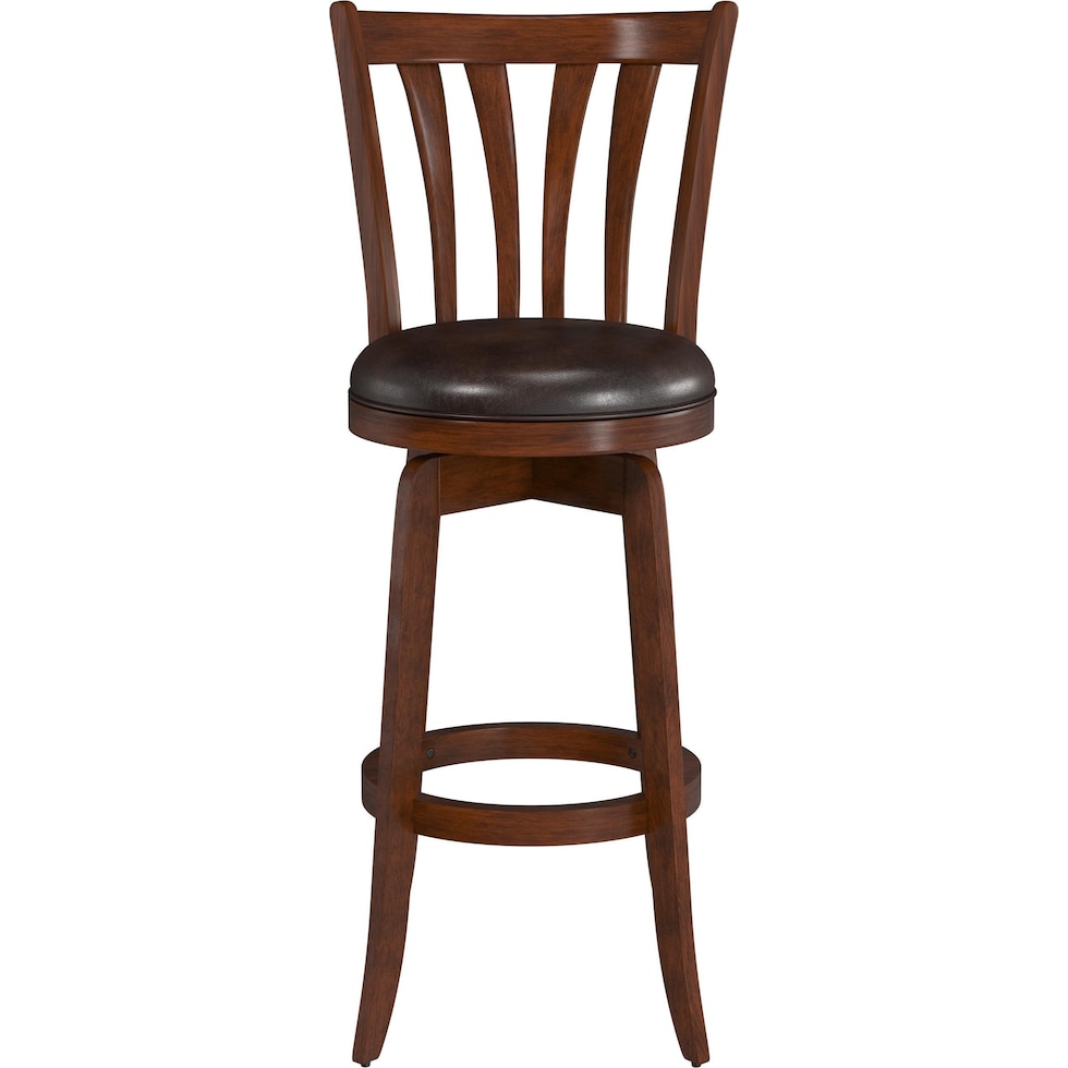 roberta dark brown bar stool   