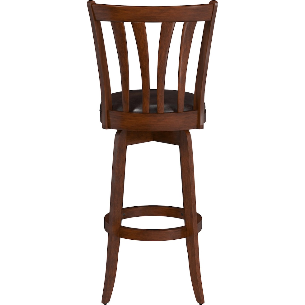 roberta dark brown bar stool   
