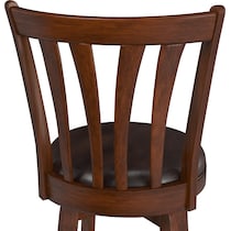 roberta dark brown bar stool   