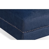 roberto blue accent chair   