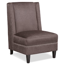 roberto brown accent chair   