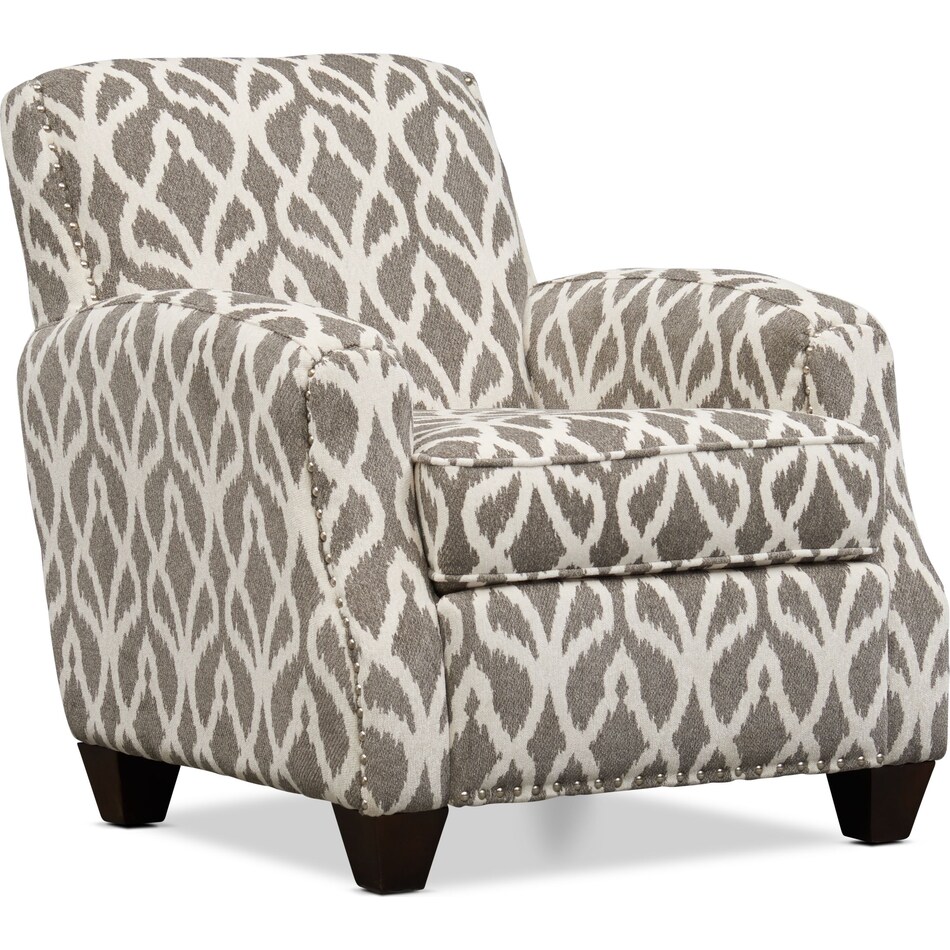 robertson brown accent chair   