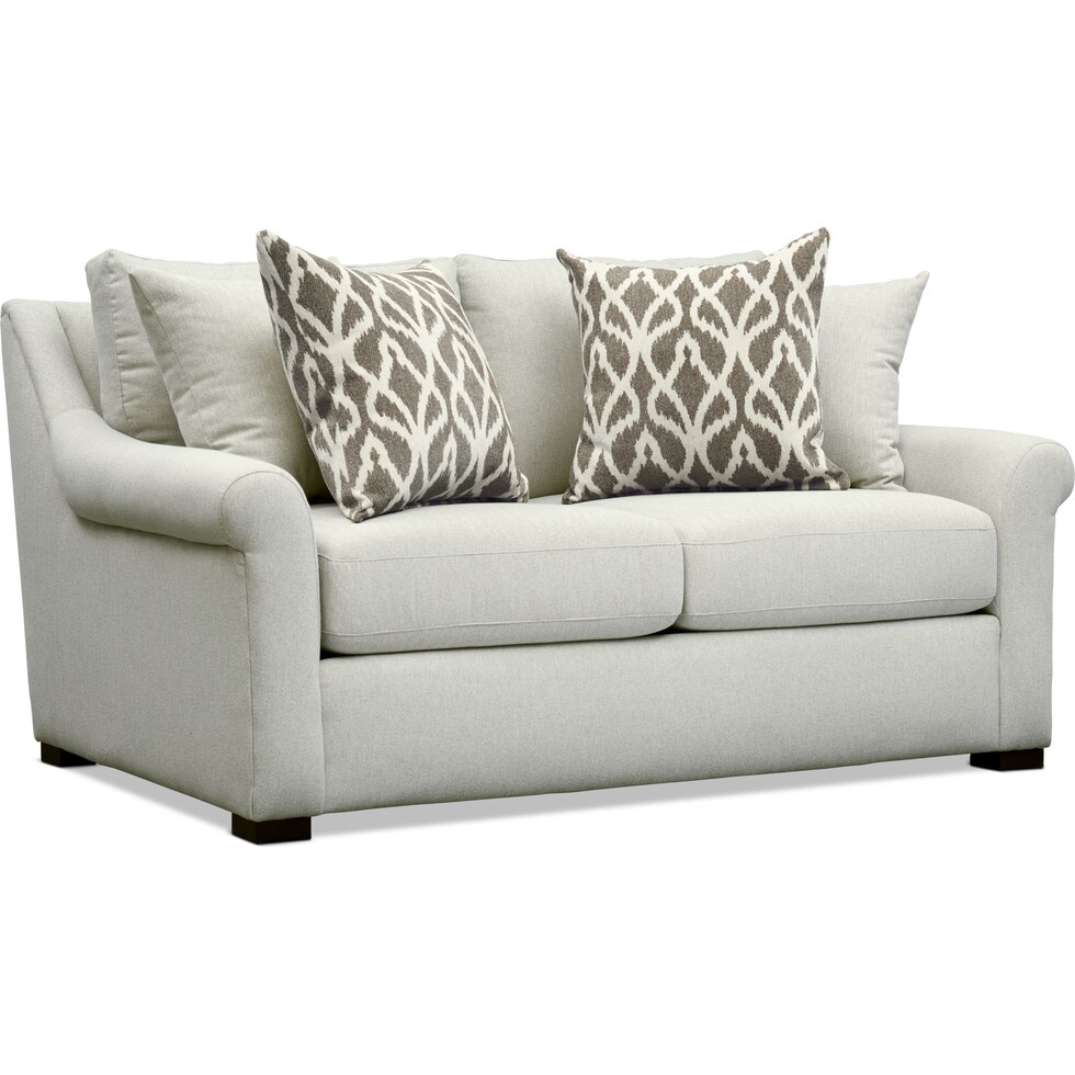 robertson gray loveseat   