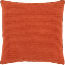 robyn orange accent pillow   