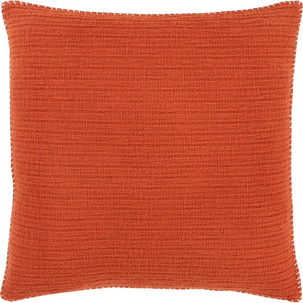 robyn orange accent pillow   