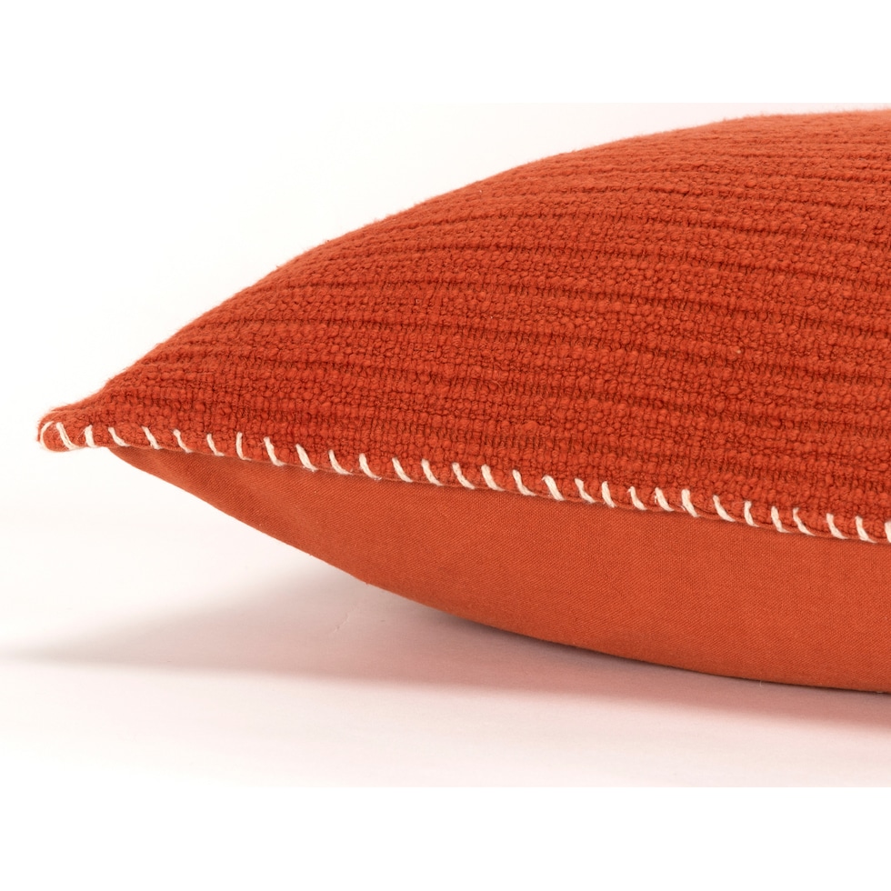 robyn orange accent pillow   