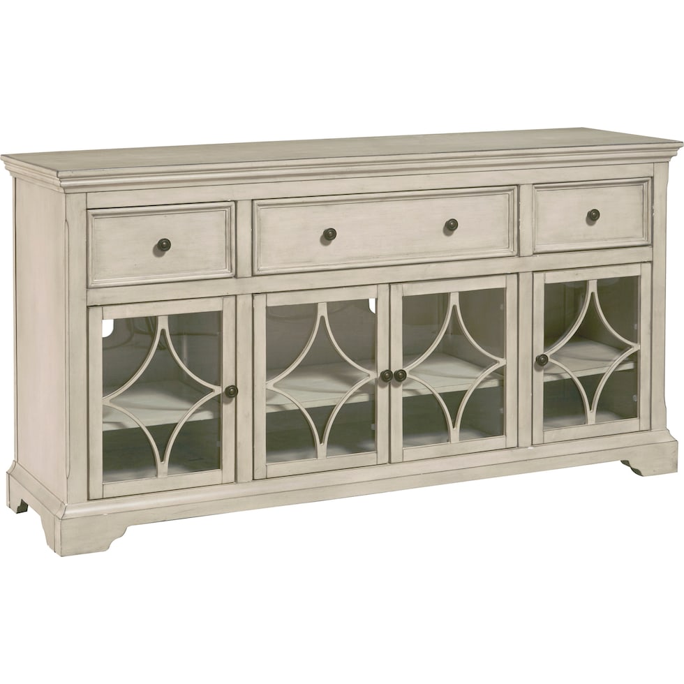rocco white sideboard   