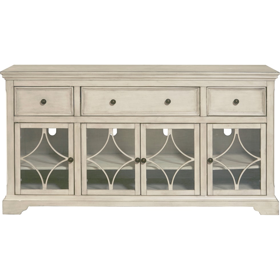 rocco white sideboard   