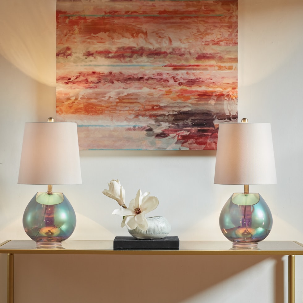 rockaway multicolor table lamp   