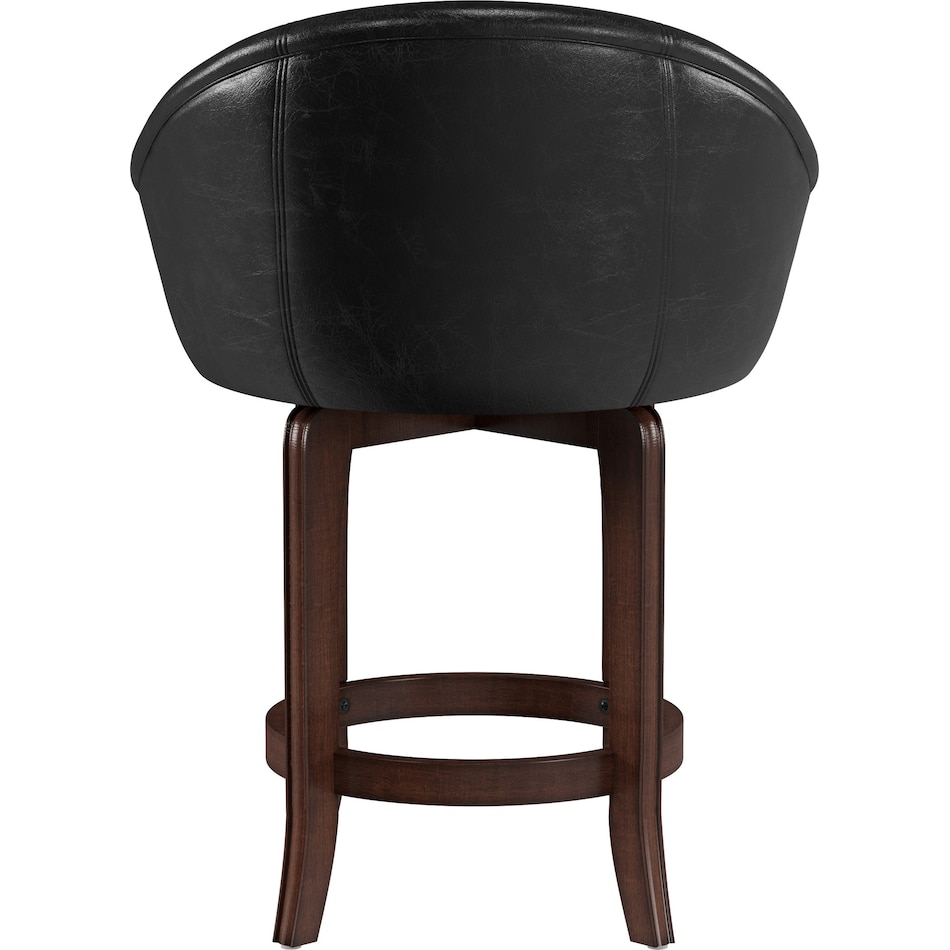 rockney dark brown counter height stool   