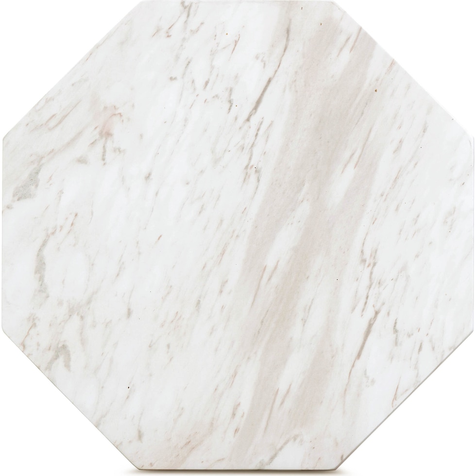 rockport white side table   