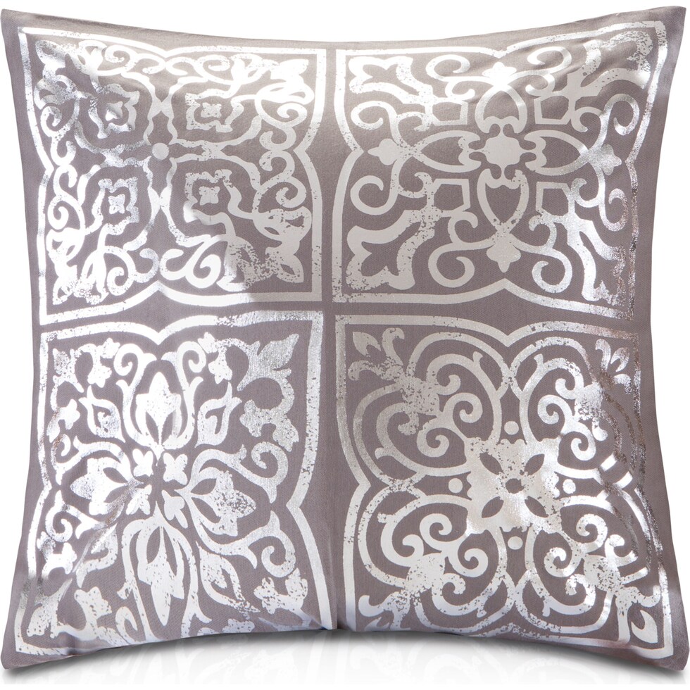 roe gray full queen bedding set   