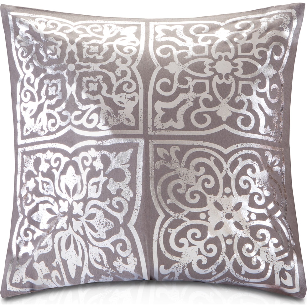 roe gray king bedding set   